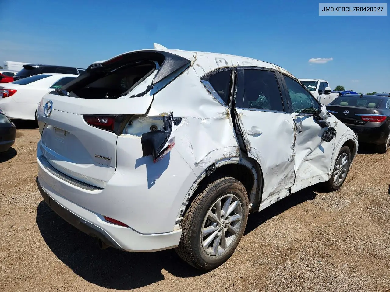 2024 Mazda Cx-5 Preferred VIN: JM3KFBCL7R0420027 Lot: 59977996