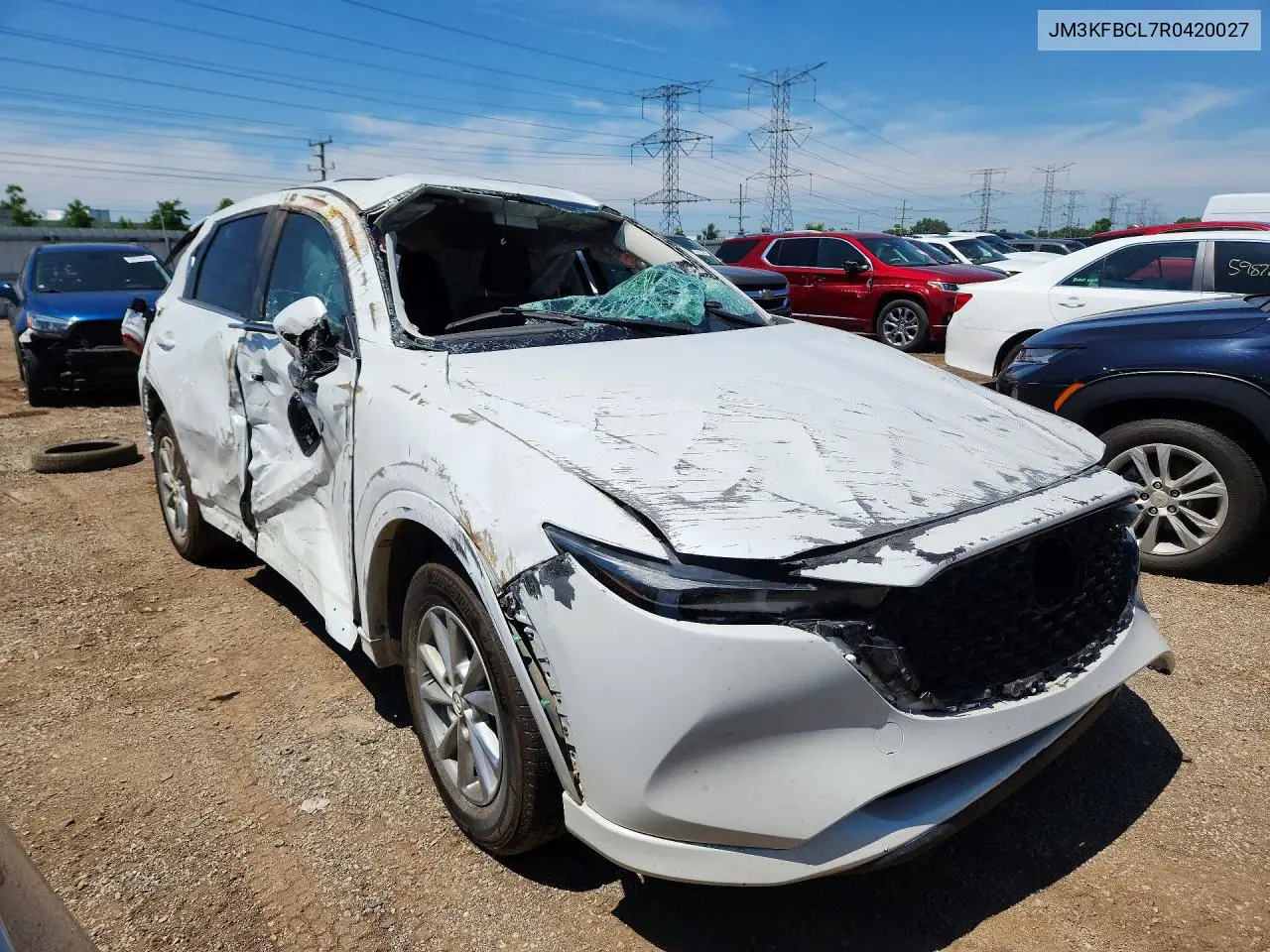 2024 Mazda Cx-5 Preferred VIN: JM3KFBCL7R0420027 Lot: 59977996