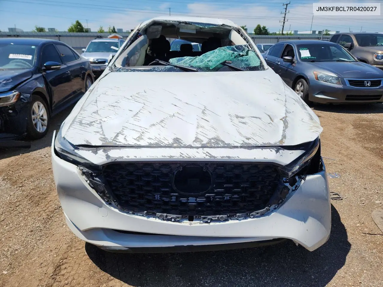 2024 Mazda Cx-5 Preferred VIN: JM3KFBCL7R0420027 Lot: 59977996