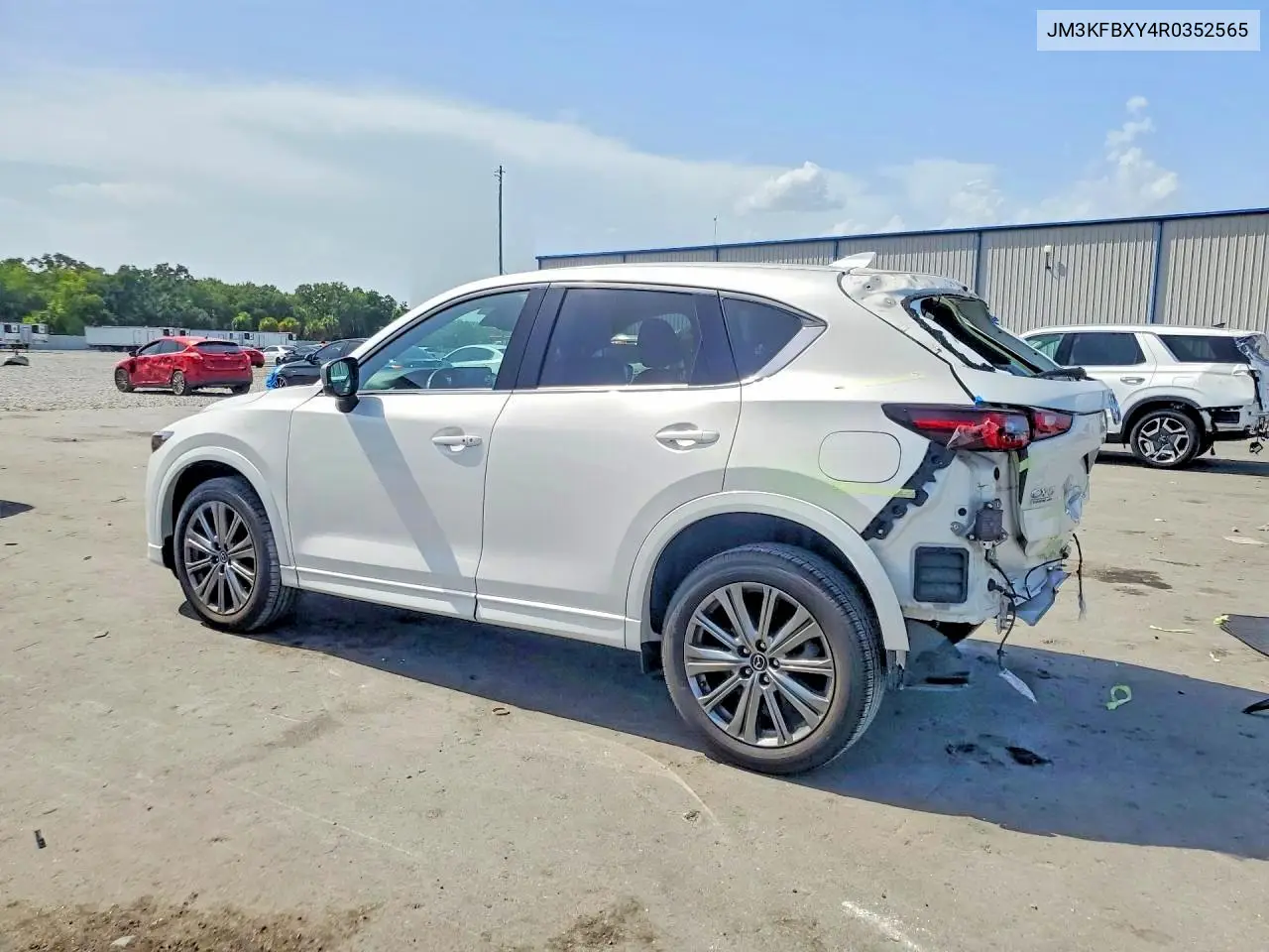 2025 Mazda Cx-90 Select VIN: JM3KKAHD3S1255665 Lot: 60592076
