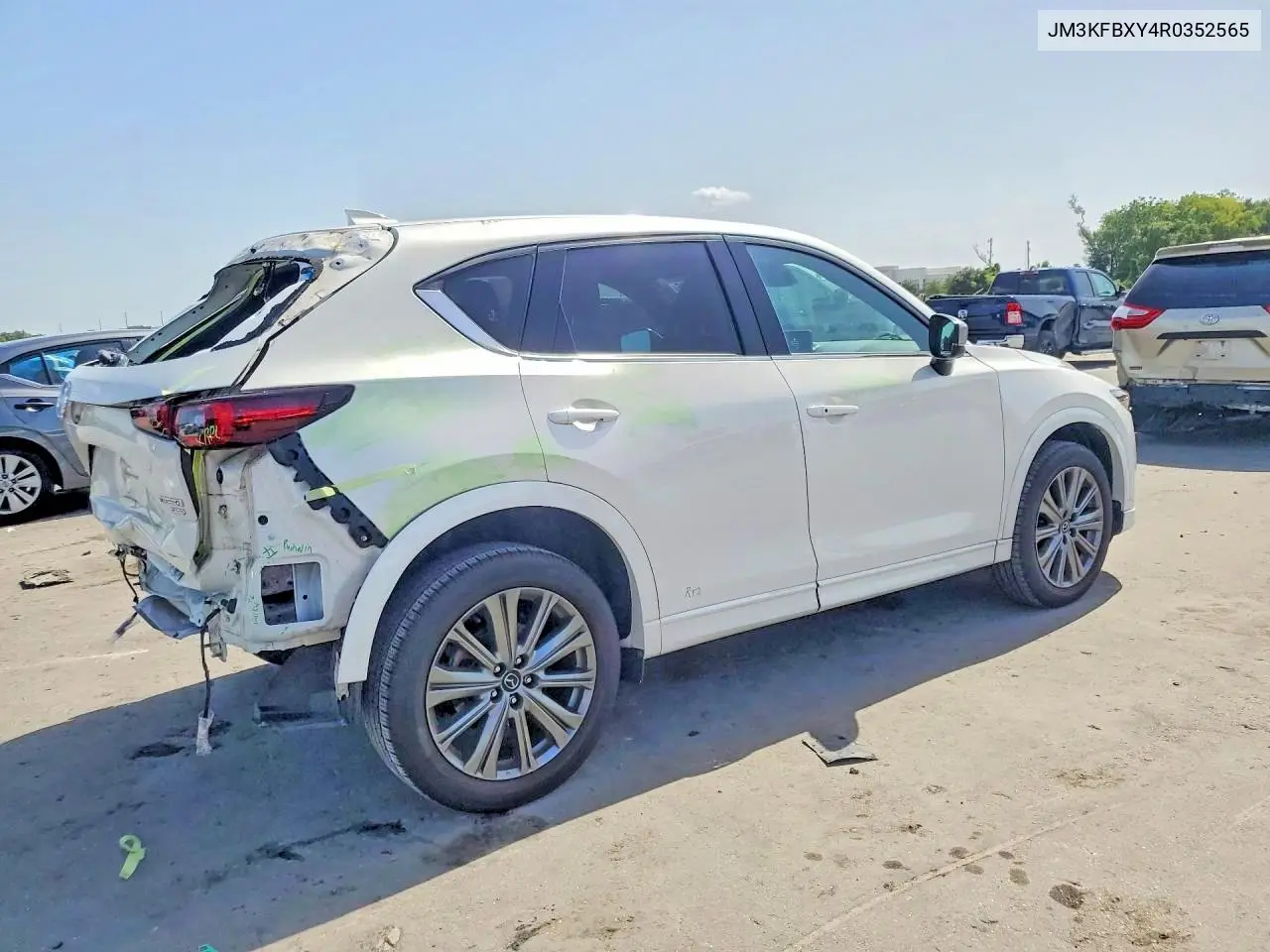 2025 Mazda Cx-90 Select VIN: JM3KKAHD3S1255665 Lot: 60592076