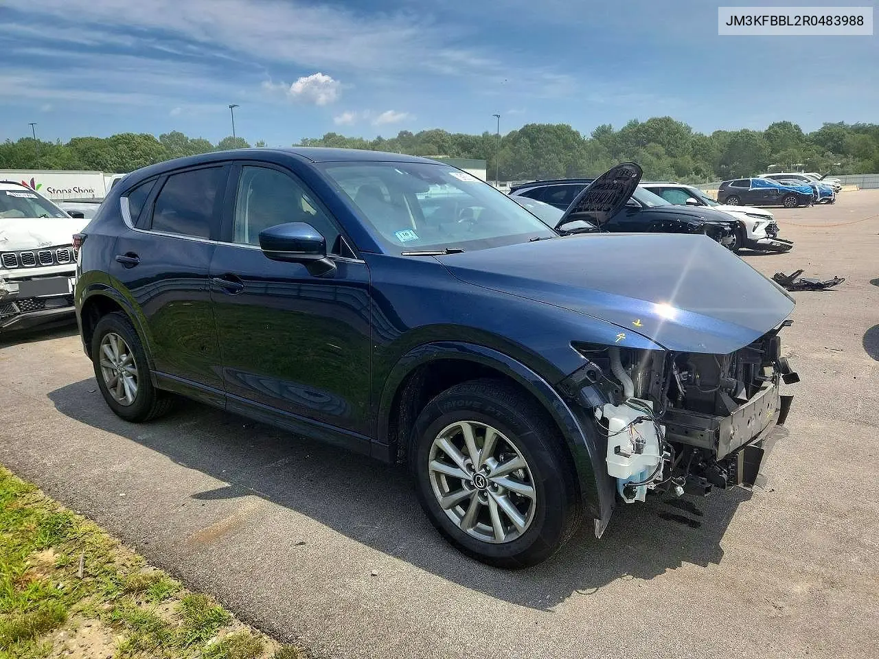2024 Mazda Cx-5 Select VIN: JM3KFBBL2R0483988 Lot: 61514036