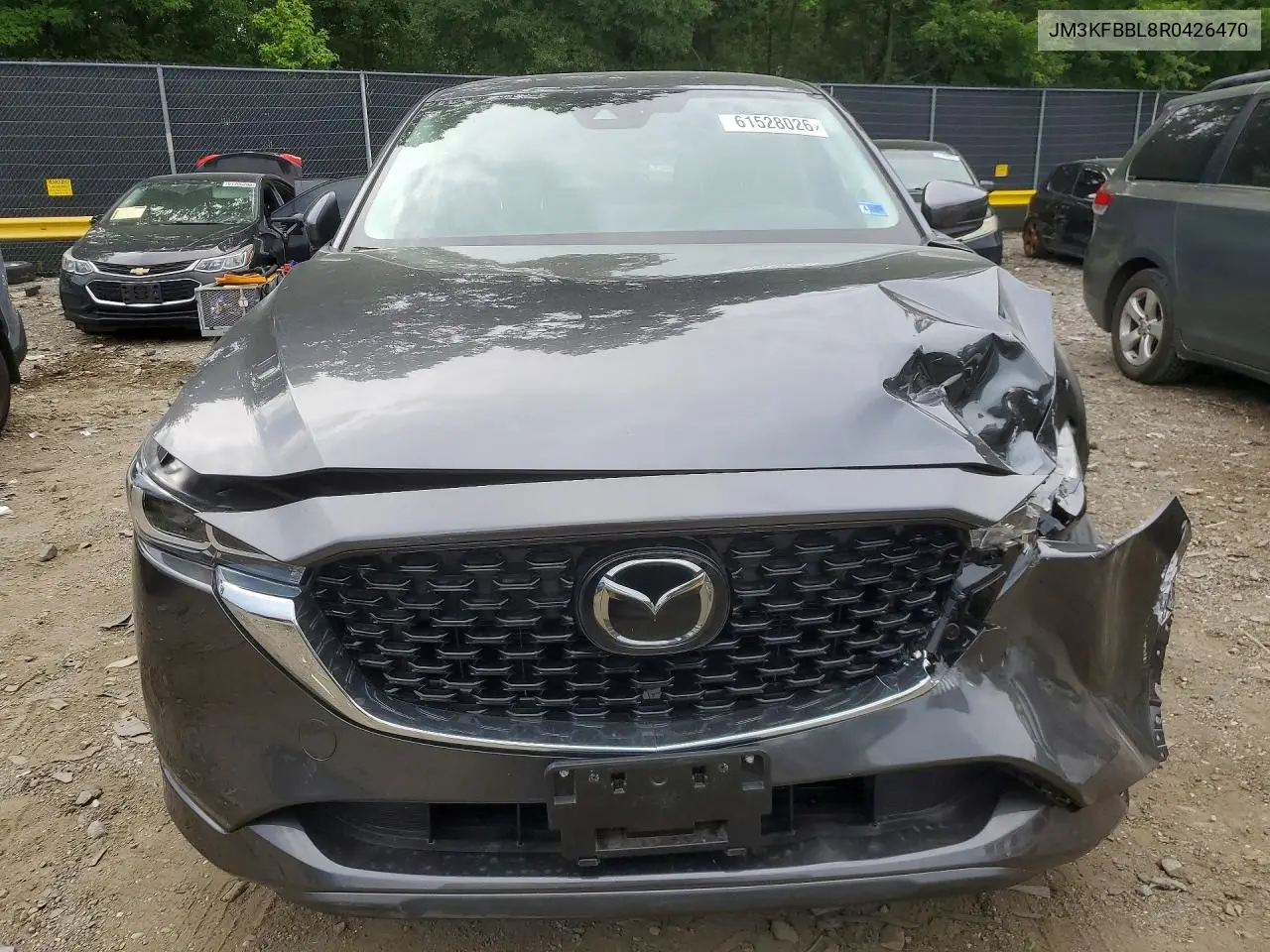 2024 Mazda Cx-5 Select VIN: JM3KFBBL8R0426470 Lot: 61528026
