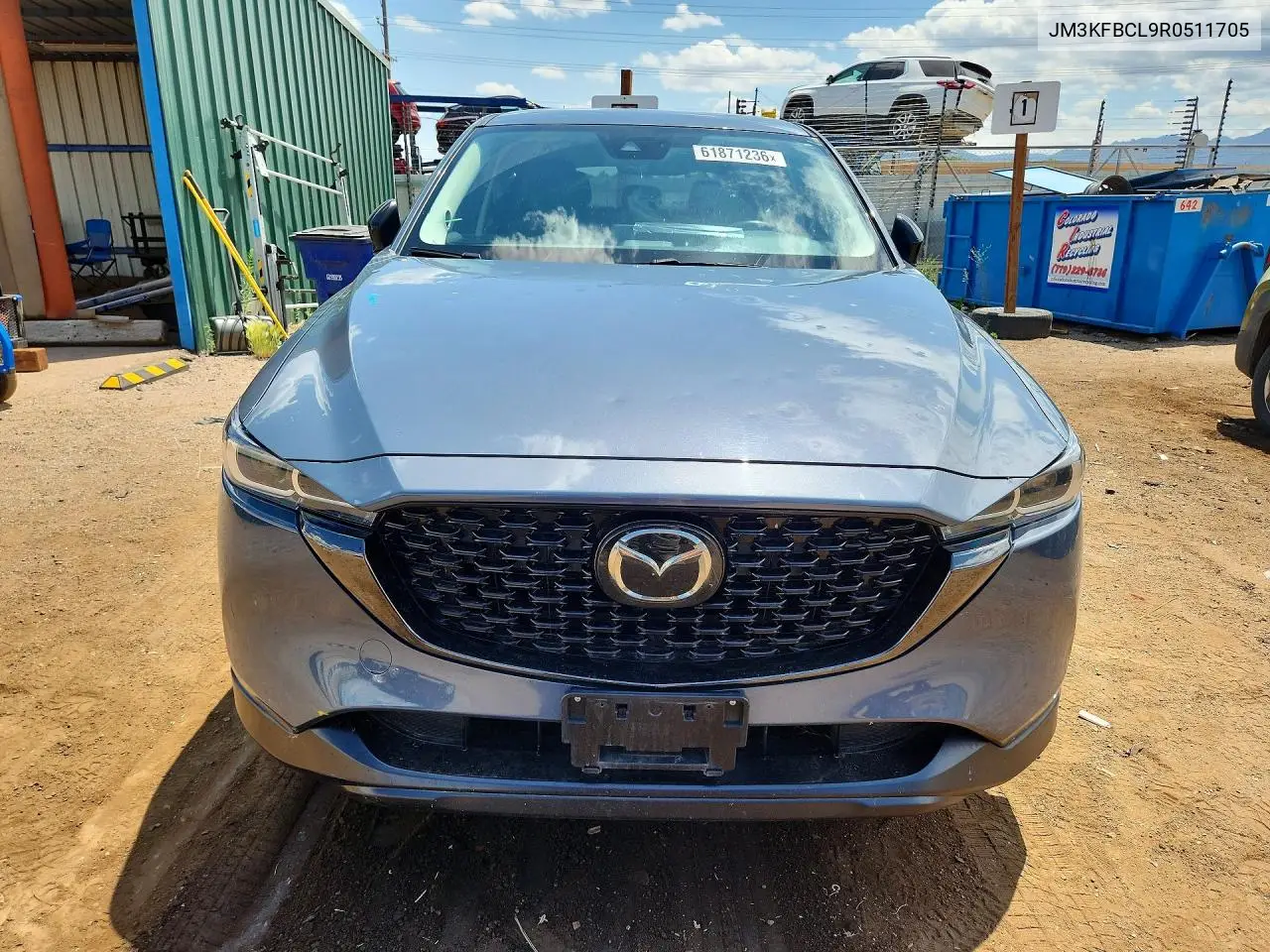 2024 Mazda Cx-5 Preferred VIN: JM3KFBCL9R0511705 Lot: 61871236