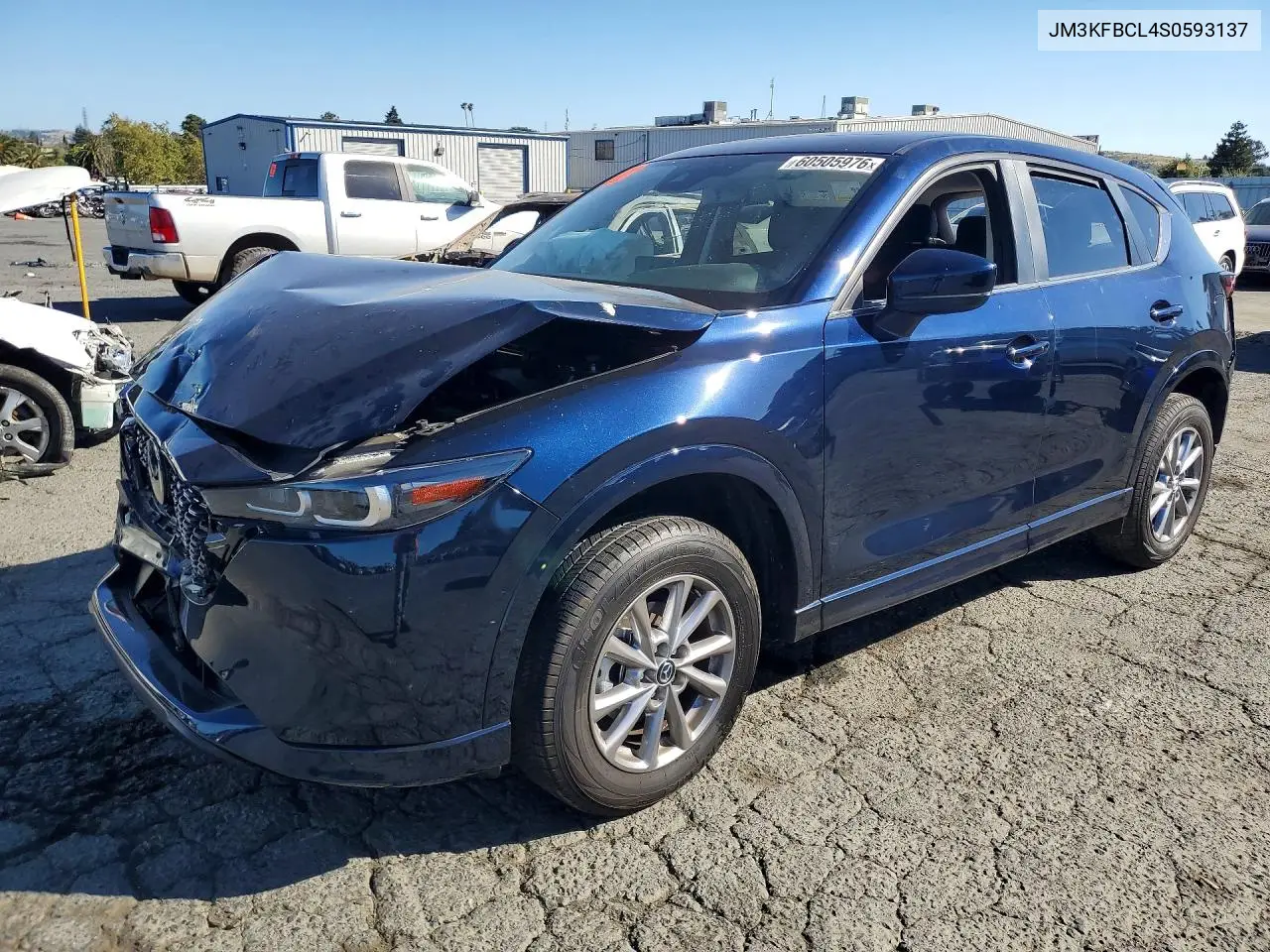 2025 Mazda Cx-5 Preferred VIN: JM3KFBCL4S0593137 Lot: 60505976