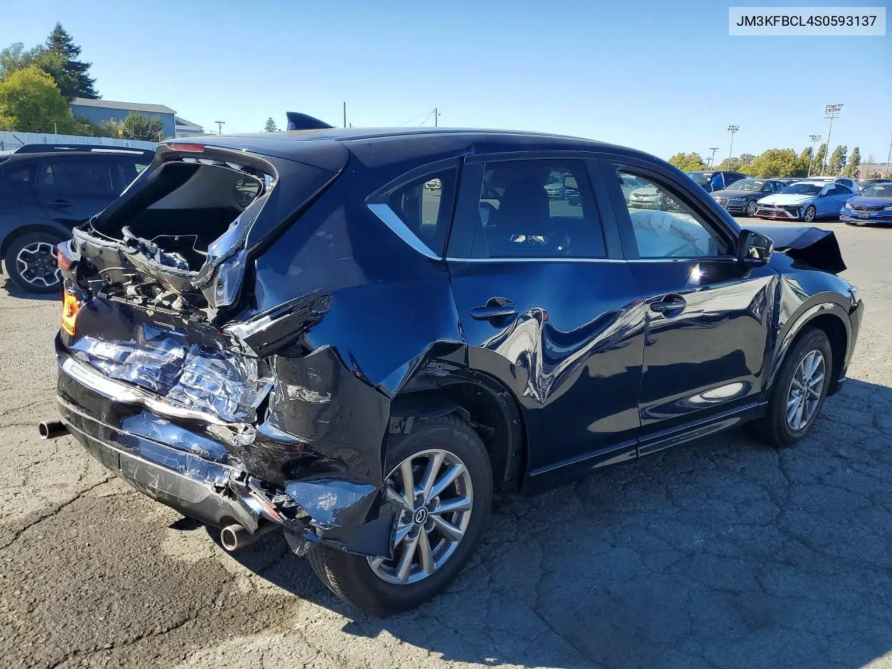 2025 Mazda Cx-5 Preferred VIN: JM3KFBCL4S0593137 Lot: 60505976
