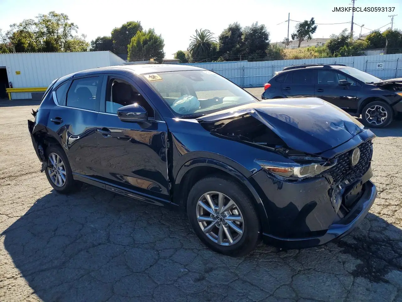 2025 Mazda Cx-5 Preferred VIN: JM3KFBCL4S0593137 Lot: 60505976