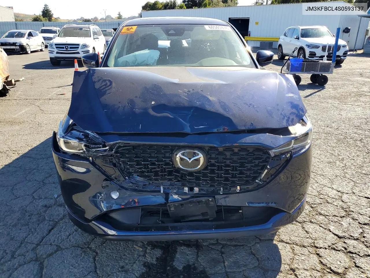 2025 Mazda Cx-5 Preferred VIN: JM3KFBCL4S0593137 Lot: 60505976