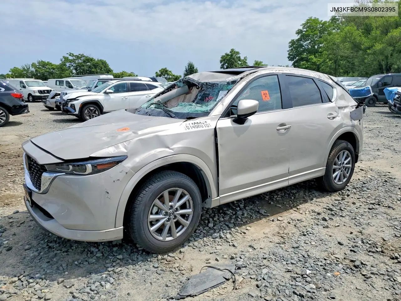 2025 Mazda Cx-5 Preferred VIN: JM3KFBCM9S0802395 Lot: 61468016