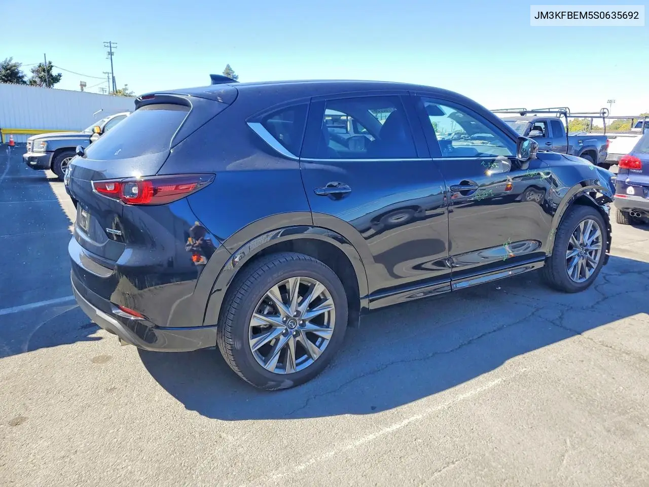 2025 Mazda Cx-5 Premium Plus VIN: JM3KFBEM5S0635692 Lot: 61702226