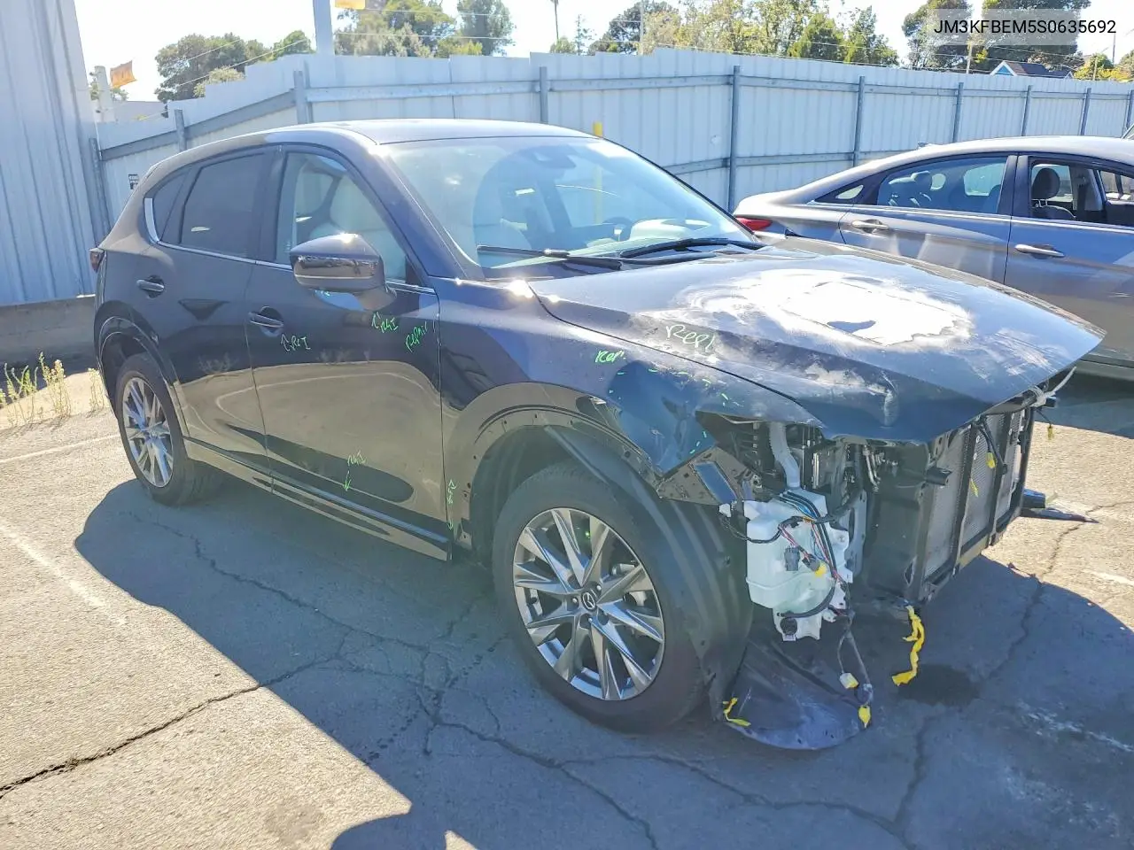 2025 Mazda Cx-5 Premium Plus VIN: JM3KFBEM5S0635692 Lot: 61702226