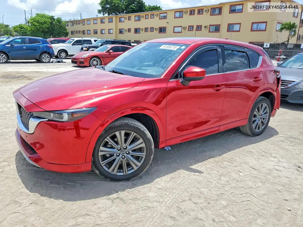 2025 Mazda Cx-5 Signature VIN: JM3KFBXY4S0544445 Lot: 61856216