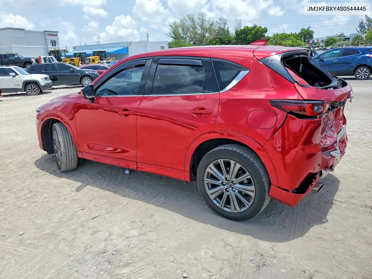 2025 Mazda Cx-5 Signature VIN: JM3KFBXY4S0544445 Lot: 61856216