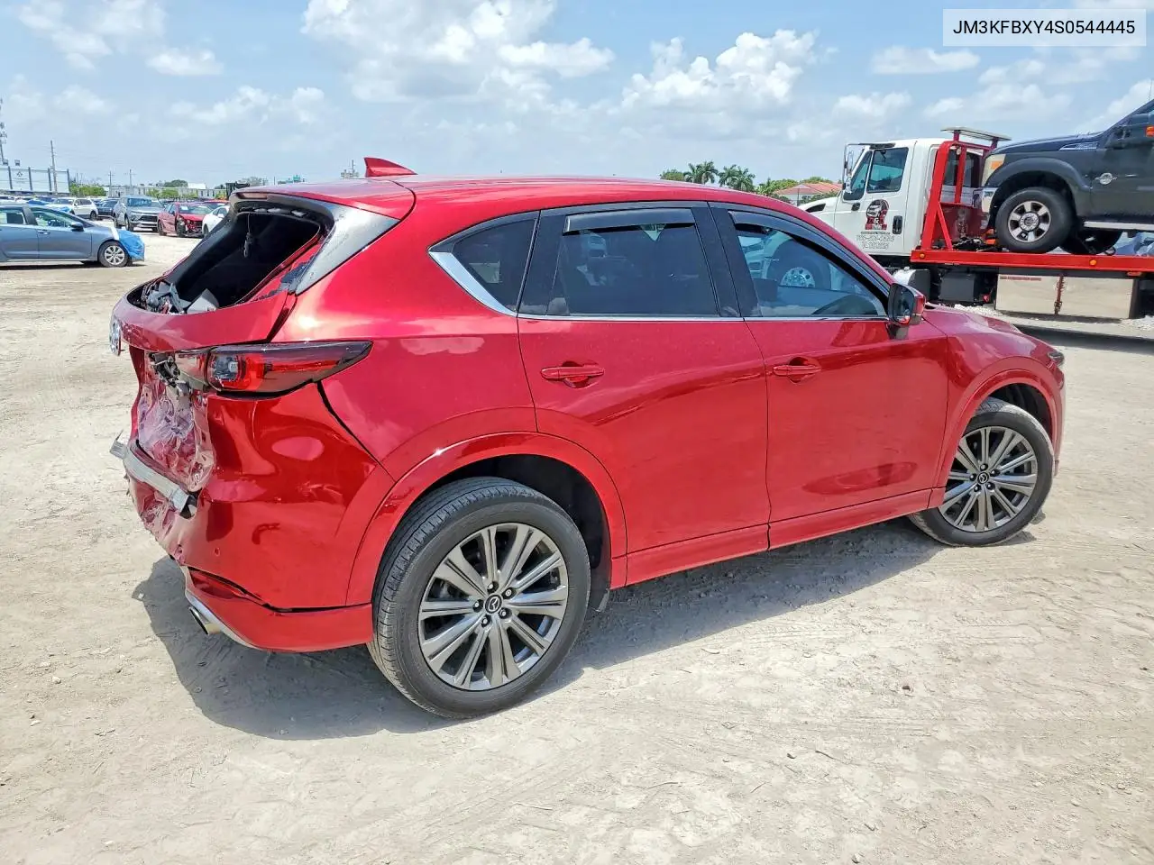 2025 Mazda Cx-5 Signature VIN: JM3KFBXY4S0544445 Lot: 61856216