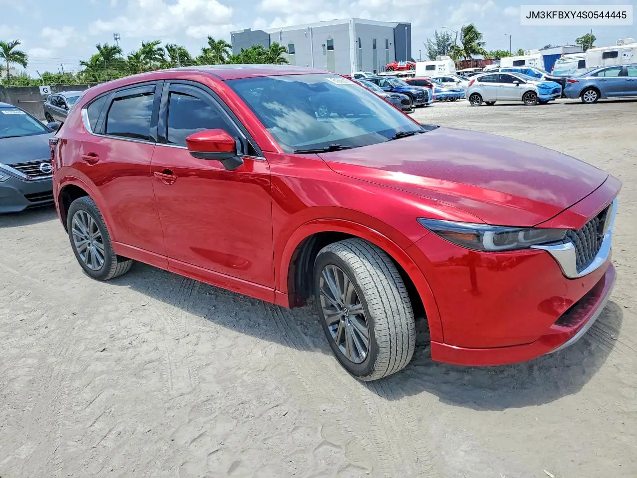 2025 Mazda Cx-5 Signature VIN: JM3KFBXY4S0544445 Lot: 61856216