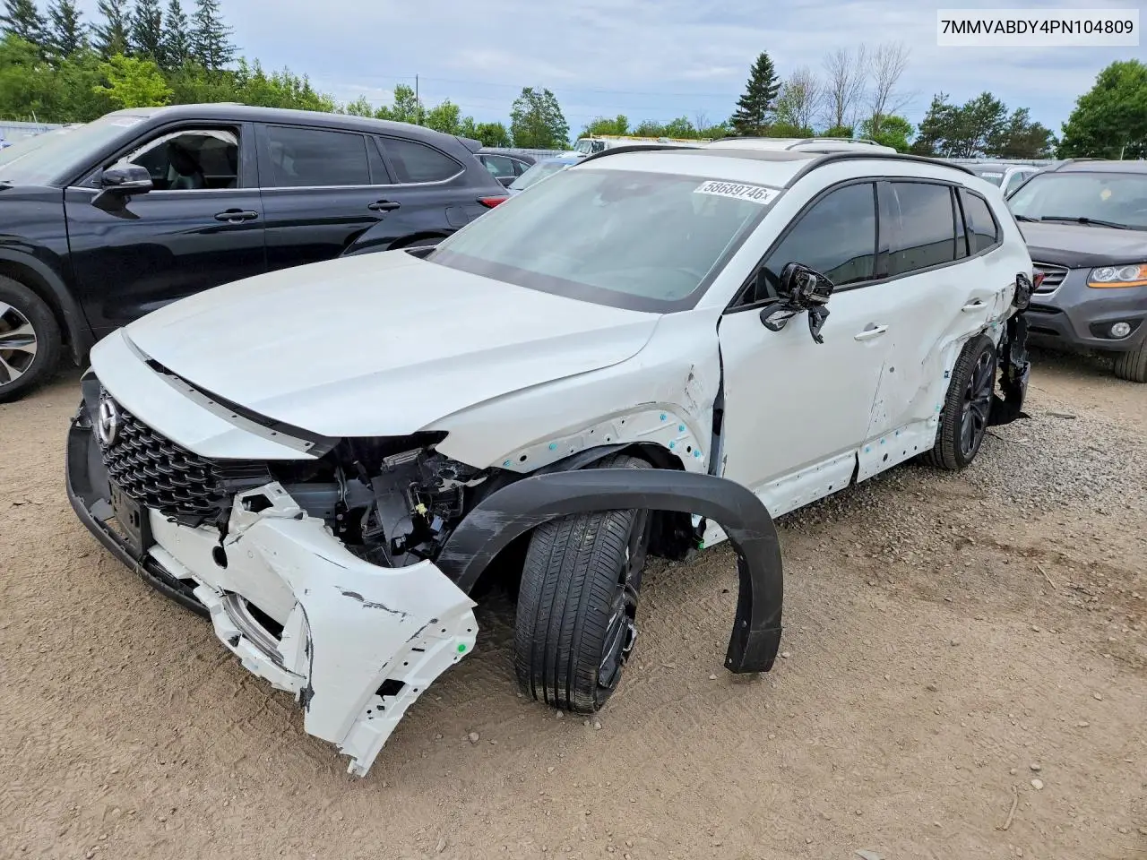 2023 Mazda Cx-50 Premium VIN: 7MMVABDY4PN104809 Lot: 58689746