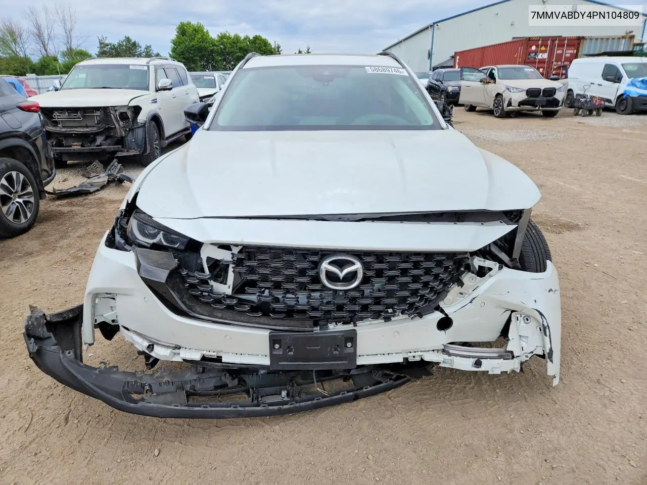 2023 Mazda Cx-50 Premium VIN: 7MMVABDY4PN104809 Lot: 58689746