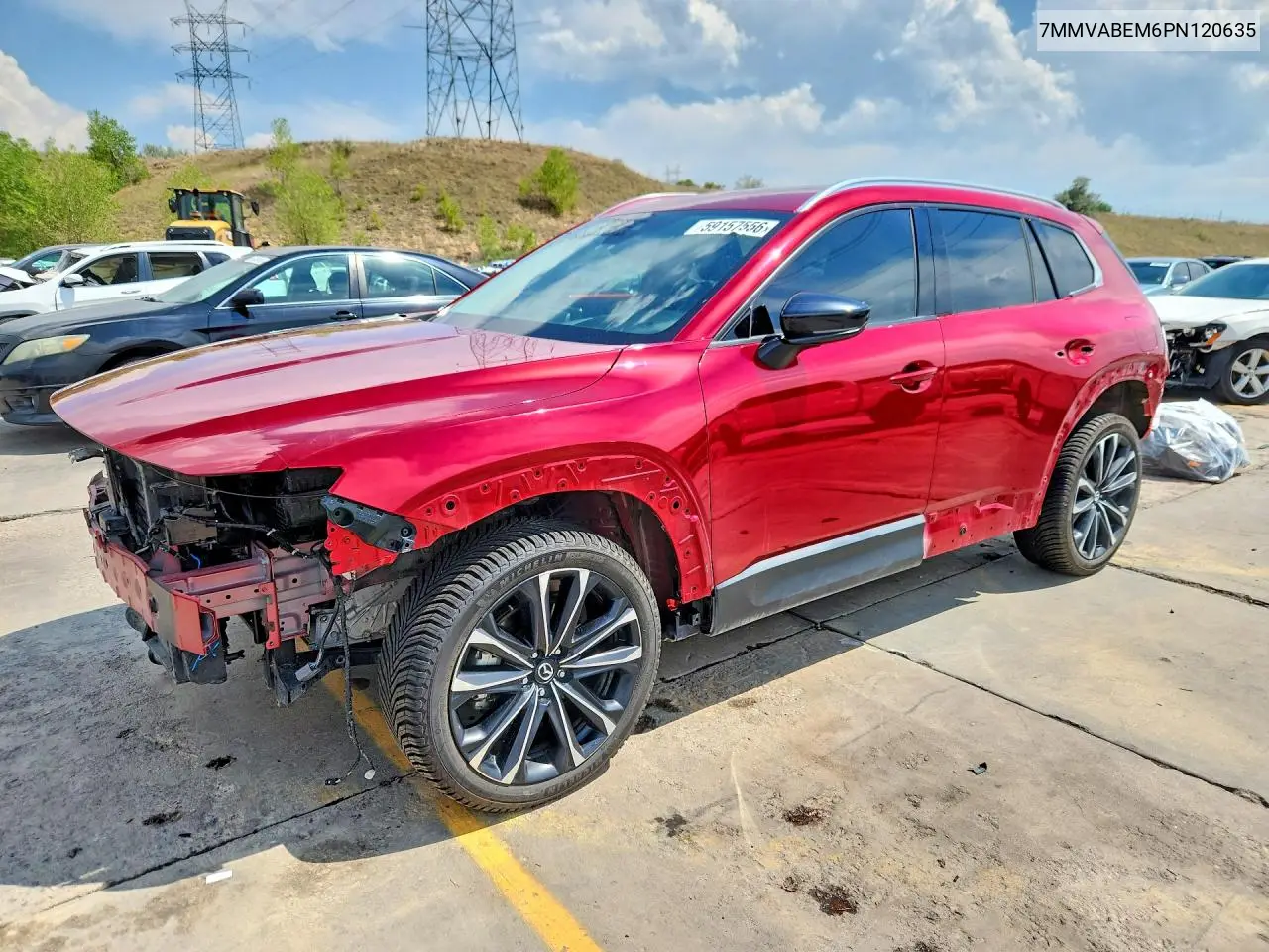 2023 Mazda Cx-50 Premium Plus VIN: 7MMVABEM6PN120635 Lot: 59157556