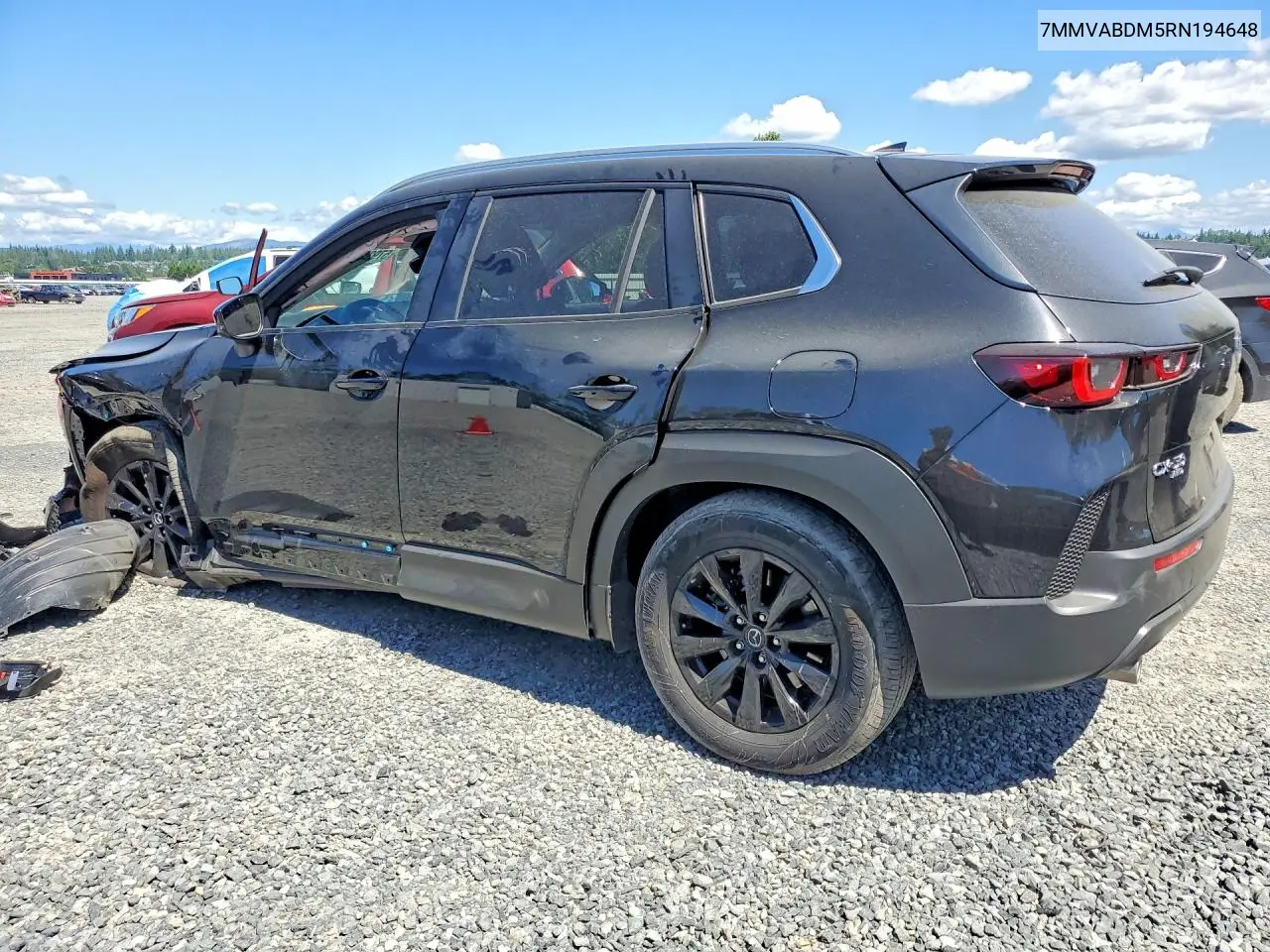 2024 Mazda Cx-50 Premium VIN: 7MMVABDM5RN194648 Lot: 57929306