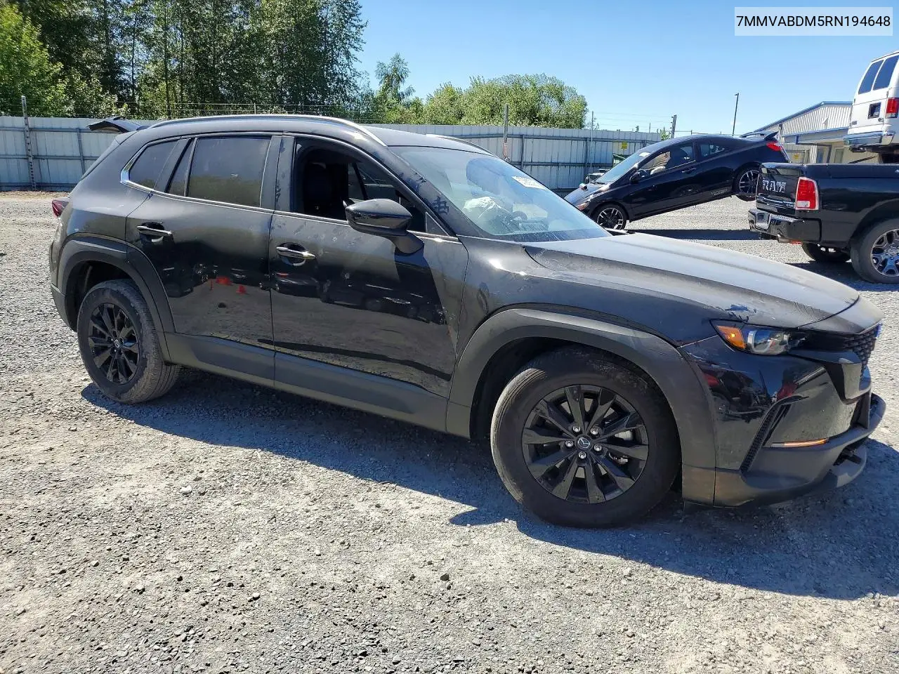 2024 Mazda Cx-50 Premium VIN: 7MMVABDM5RN194648 Lot: 57929306