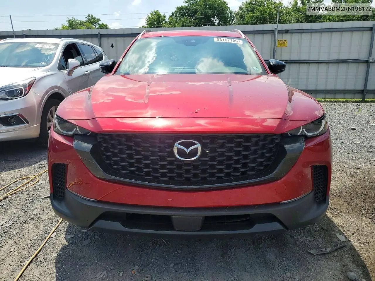 2024 Mazda Cx-50 Premium VIN: 7MMVABDM2RN198172 Lot: 58757106