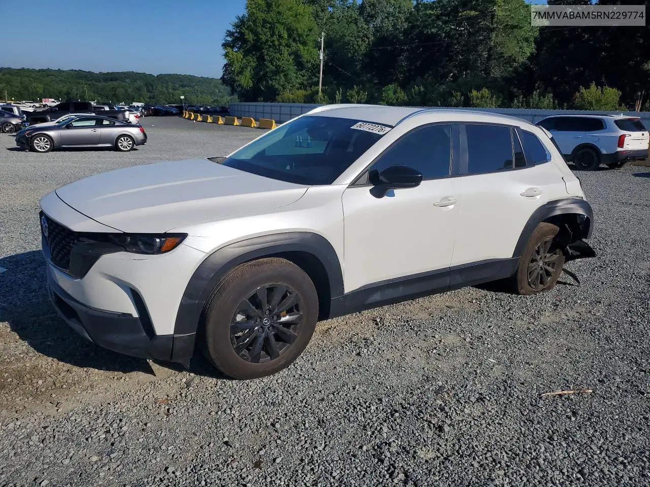 2024 Mazda Cx-50 Select VIN: 7MMVABAM5RN229774 Lot: 60772276