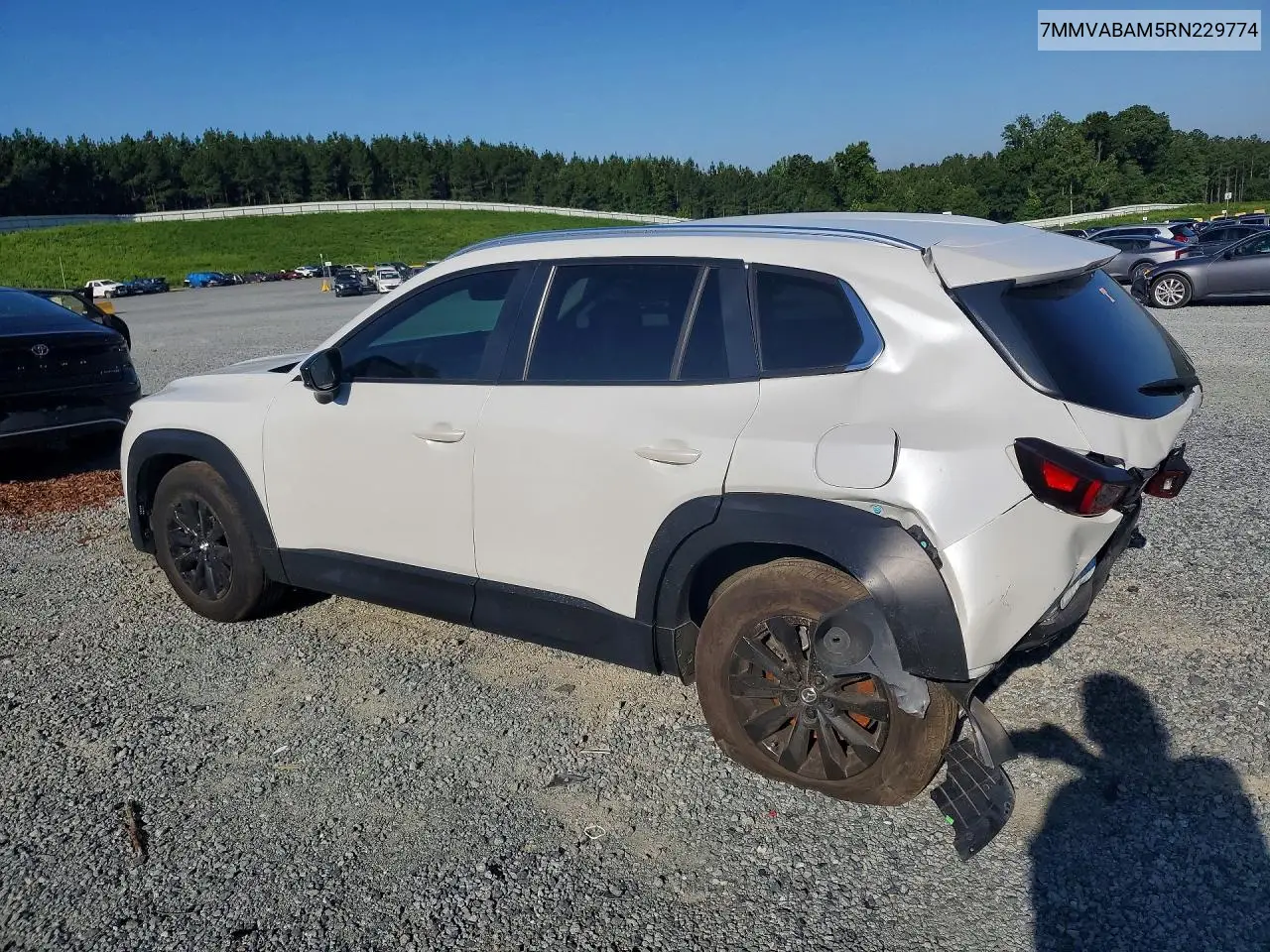 2024 Mazda Cx-50 Select VIN: 7MMVABAM5RN229774 Lot: 60772276