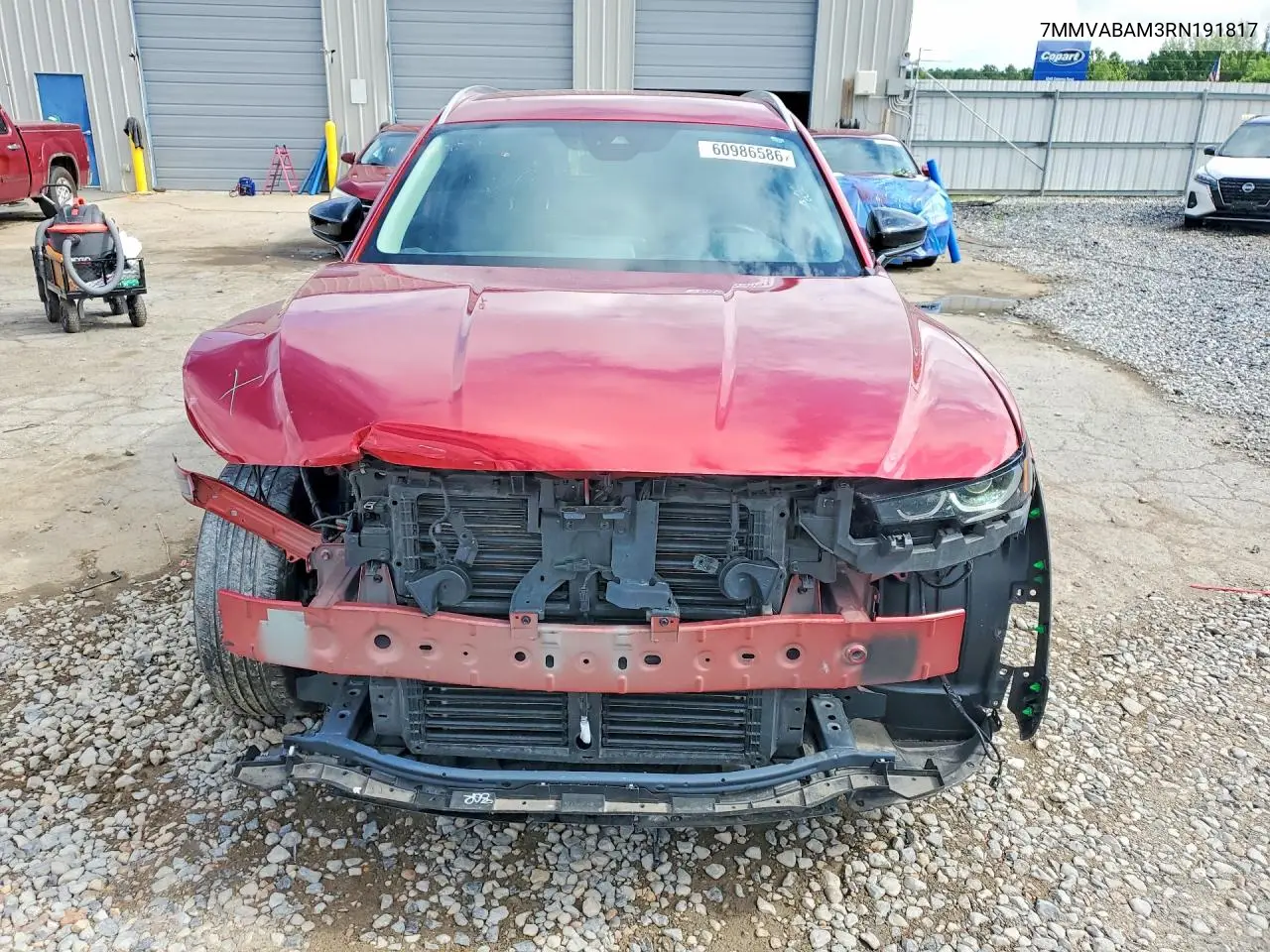 2024 Mazda Cx-50 Select VIN: 7MMVABAM3RN191817 Lot: 60986586