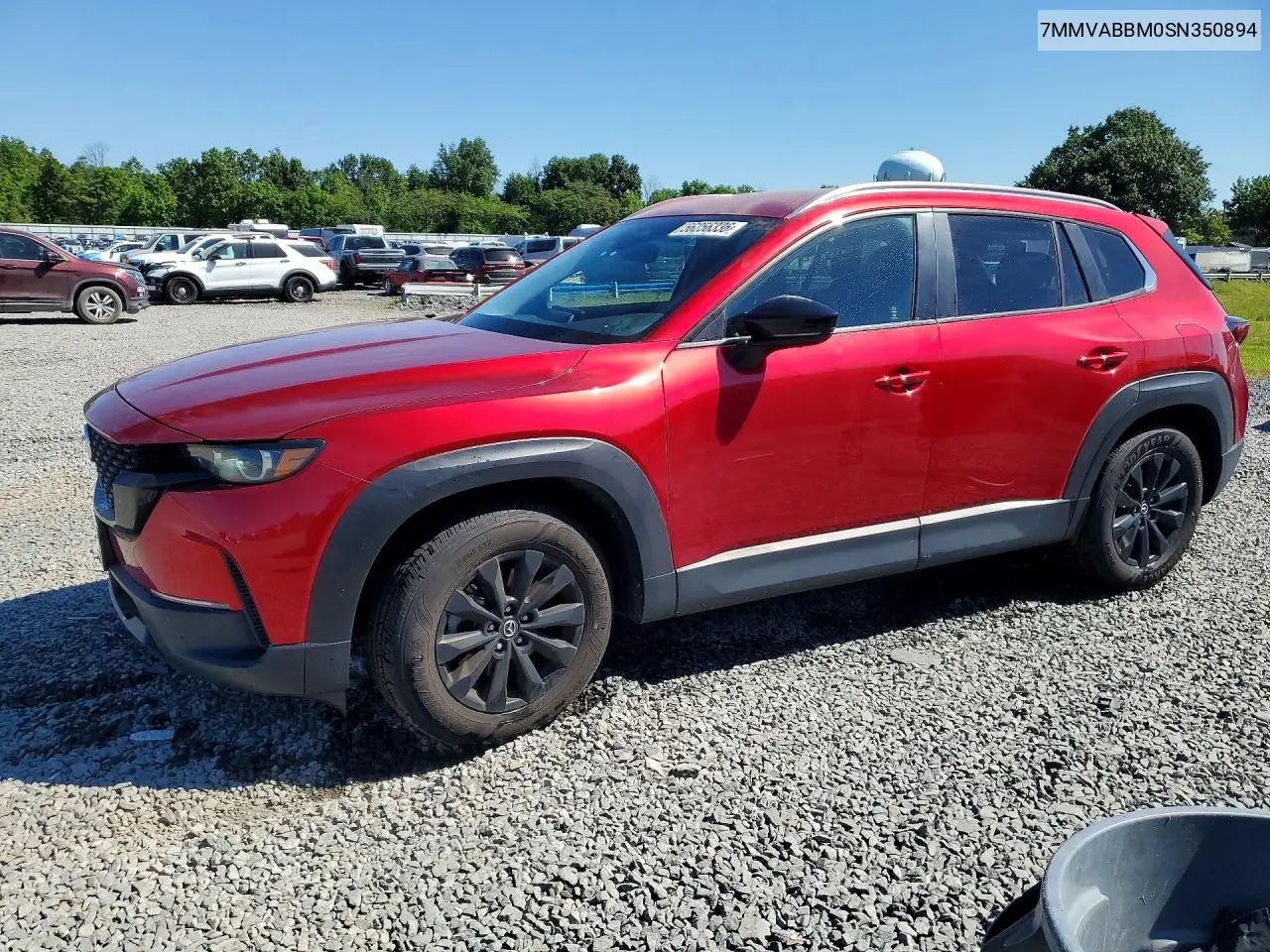 2025 Mazda Cx-50 Preferred VIN: 7MMVABBM0SN350894 Lot: 56256336