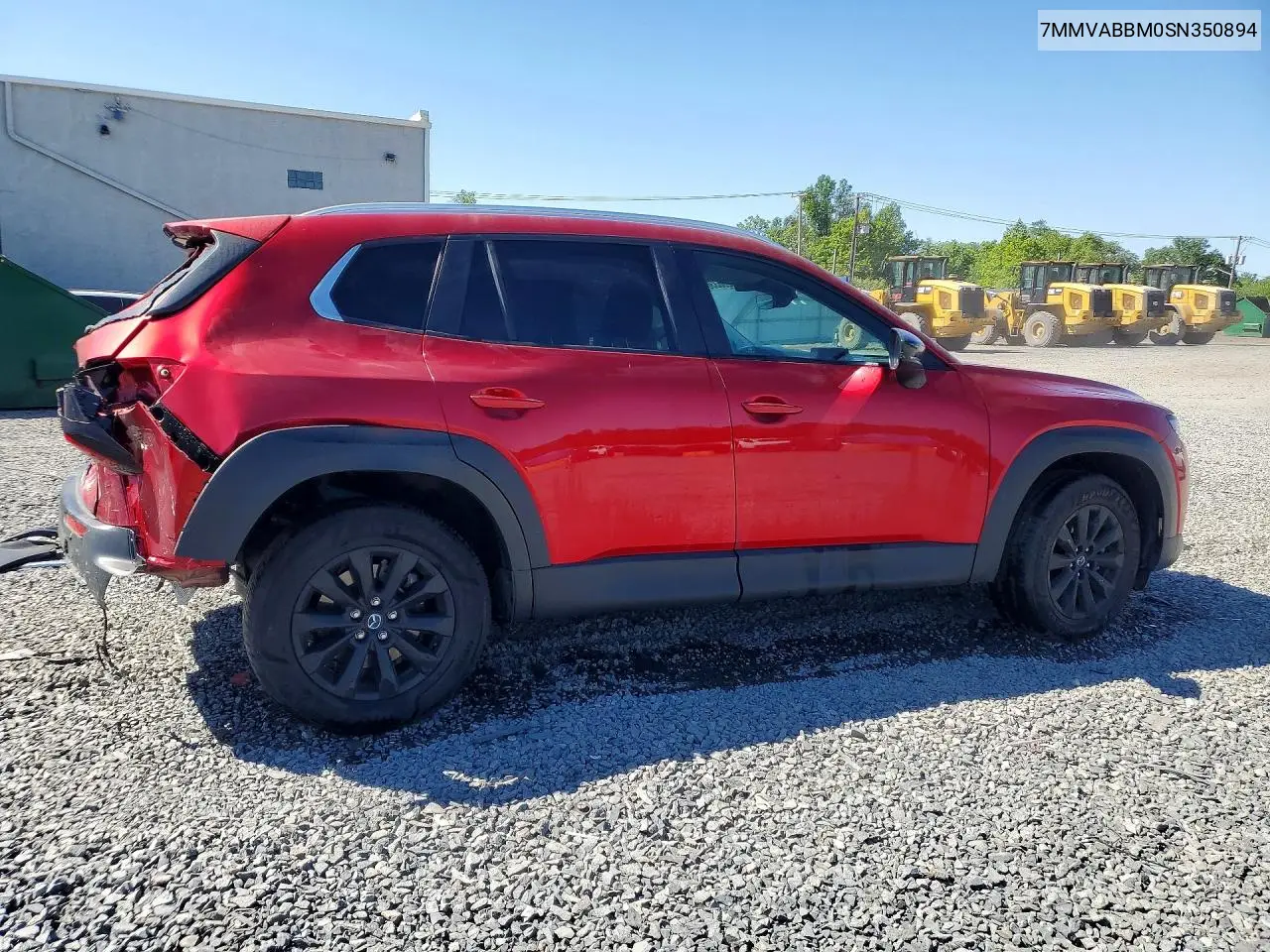 2025 Mazda Cx-50 Preferred VIN: 7MMVABBM0SN350894 Lot: 56256336