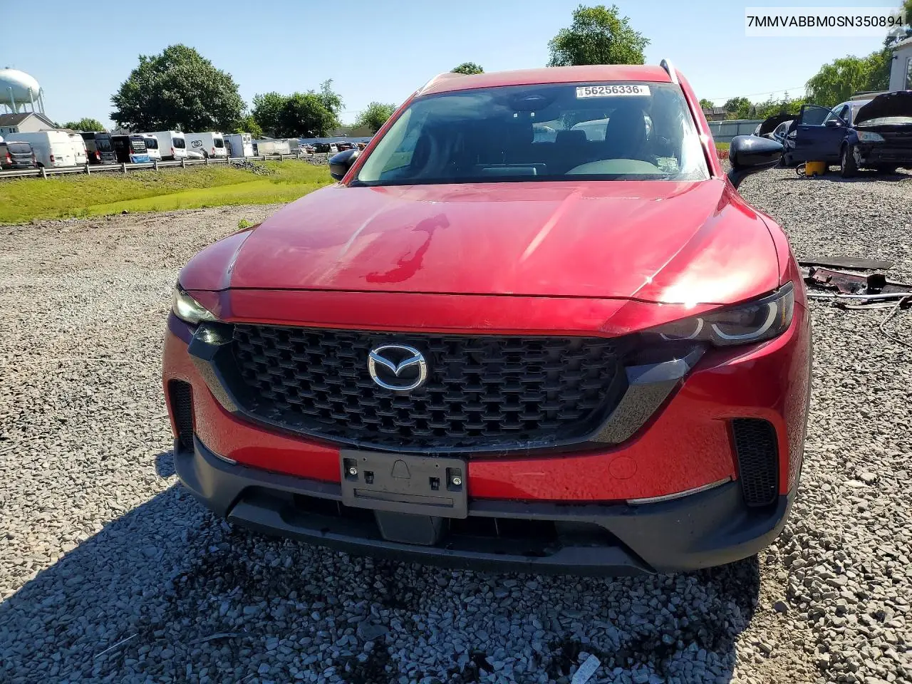 2025 Mazda Cx-50 Preferred VIN: 7MMVABBM0SN350894 Lot: 56256336