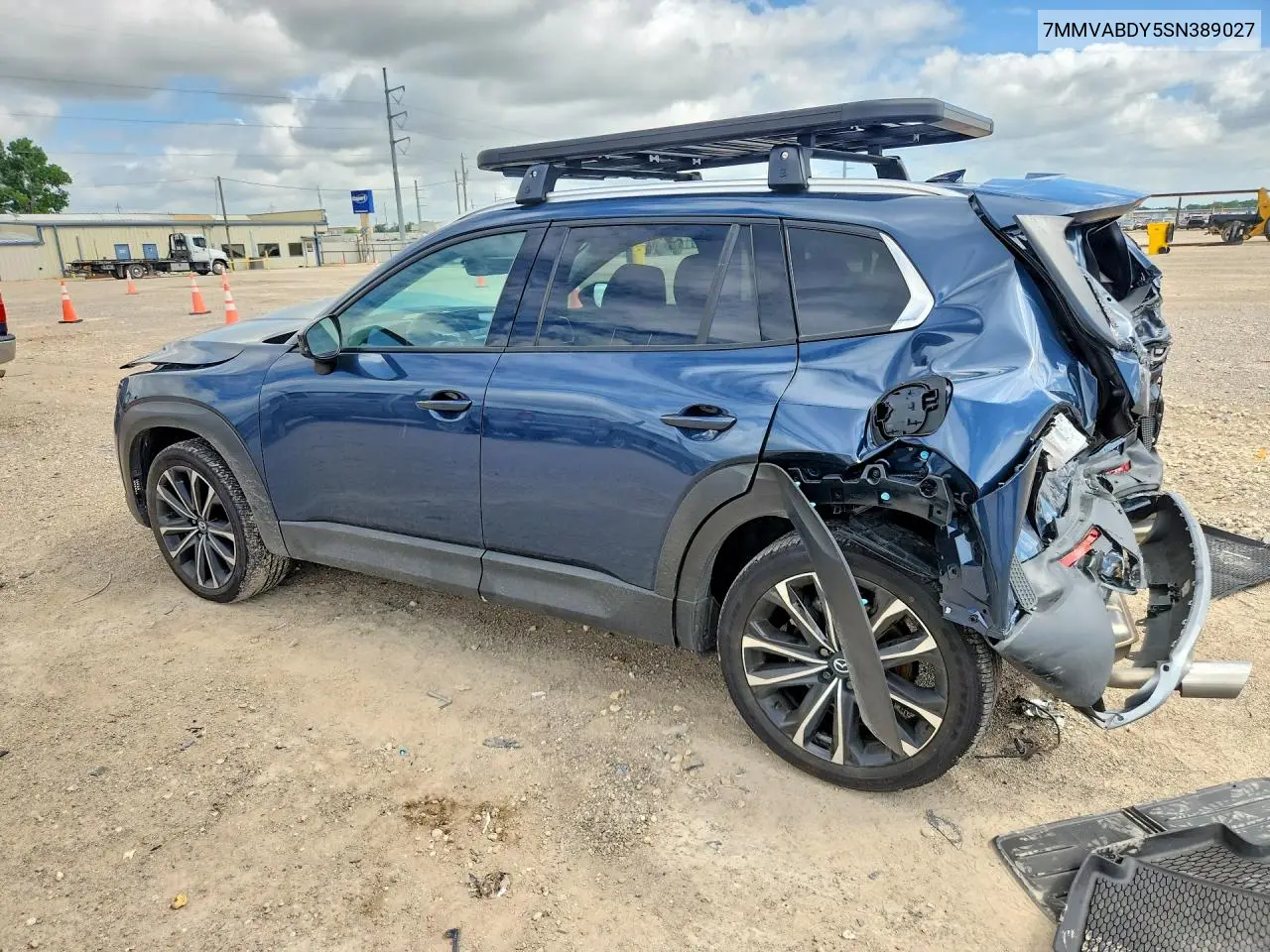 2025 Mazda Cx-50 Premium VIN: 7MMVABDY5SN389027 Lot: 56756266