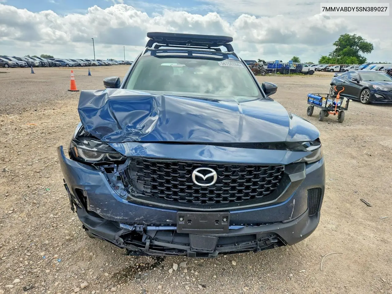 2025 Mazda Cx-50 Premium VIN: 7MMVABDY5SN389027 Lot: 56756266