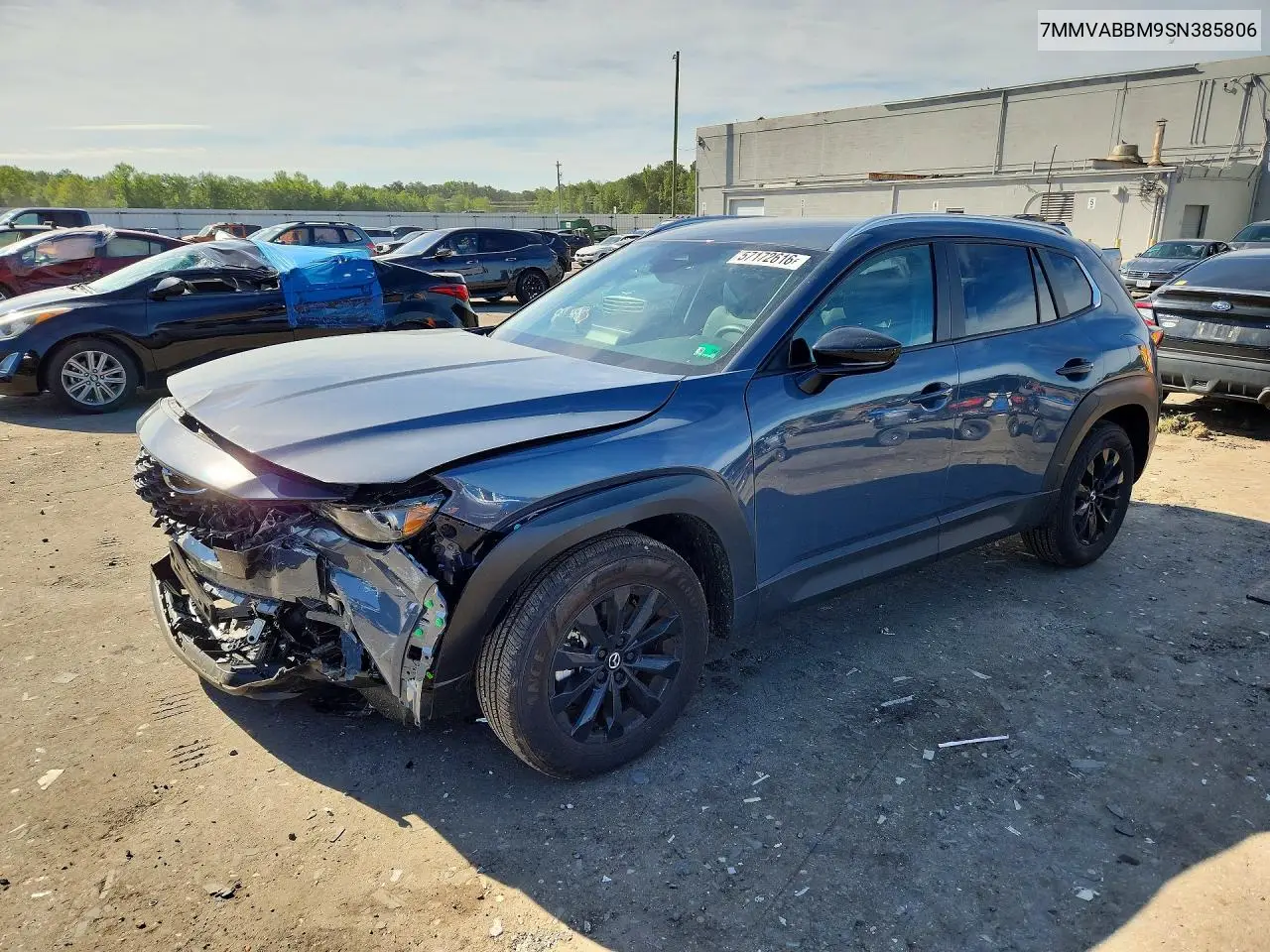 2025 Mazda Cx-50 Preferred VIN: 7MMVABBM9SN385806 Lot: 57172616