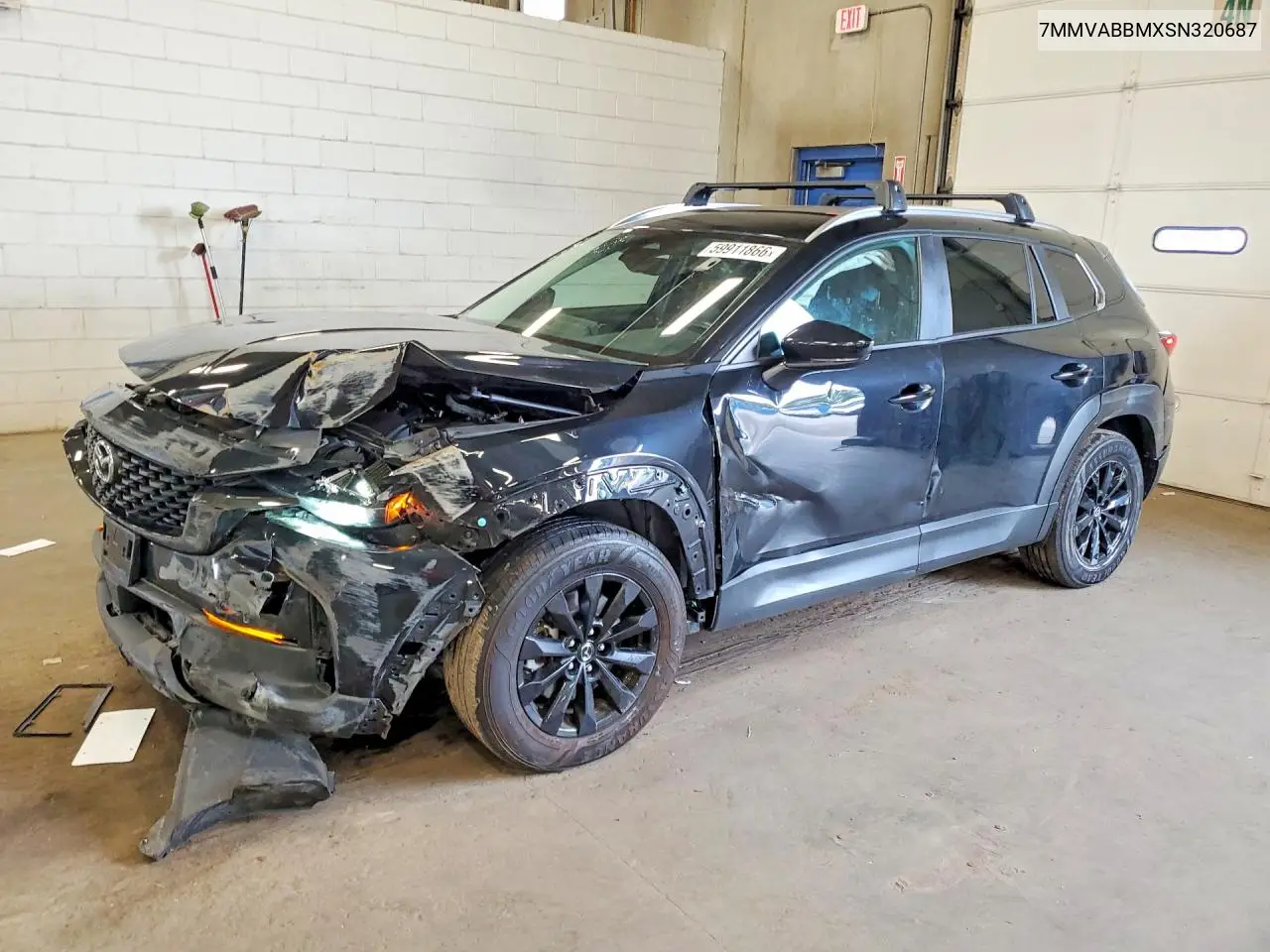 2025 Mazda Cx-50 Preferred VIN: 7MMVABBMXSN320687 Lot: 59911866