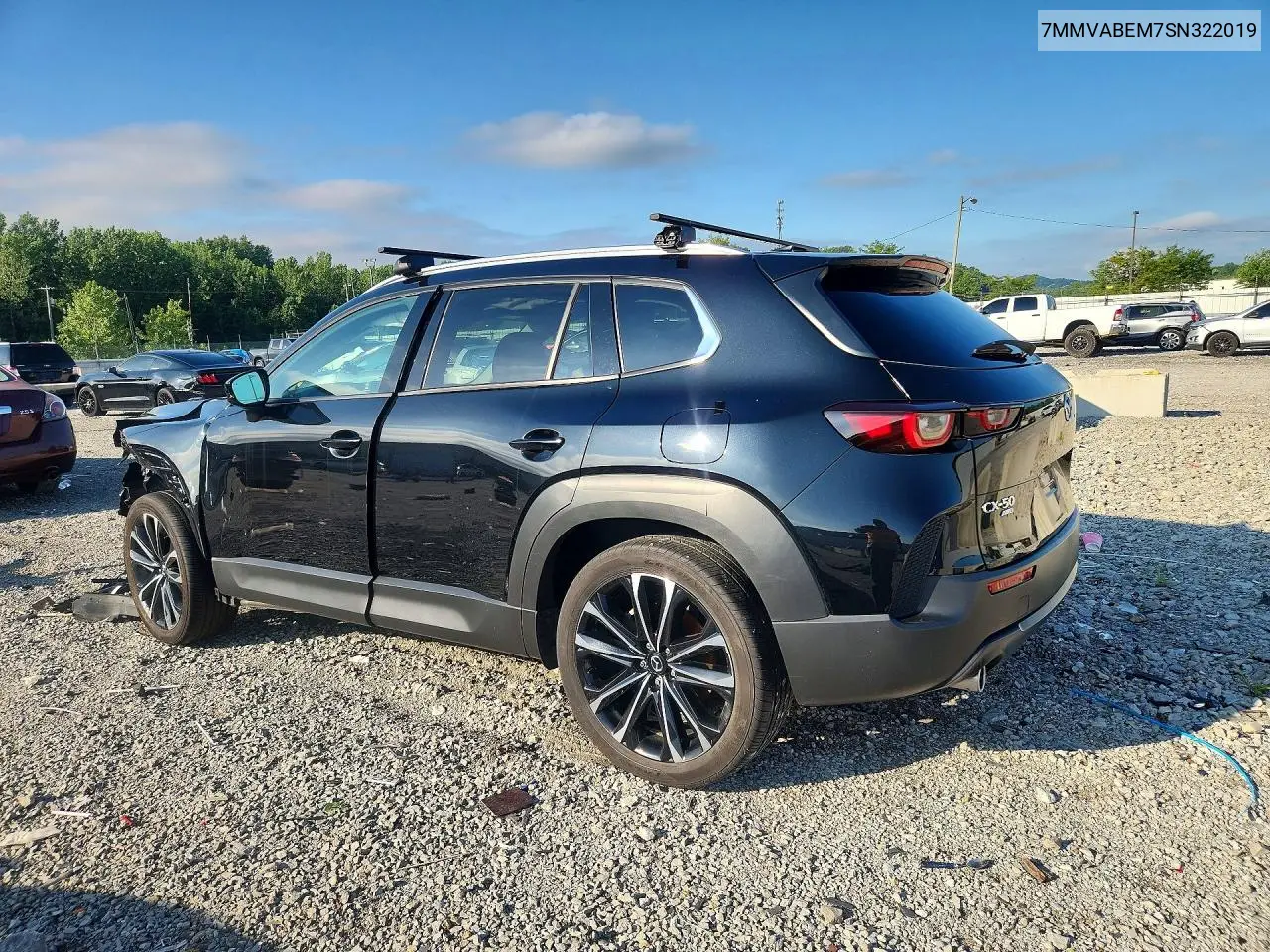 2025 Mazda Cx-50 Premium Plus VIN: 7MMVABEM7SN322019 Lot: 60663376