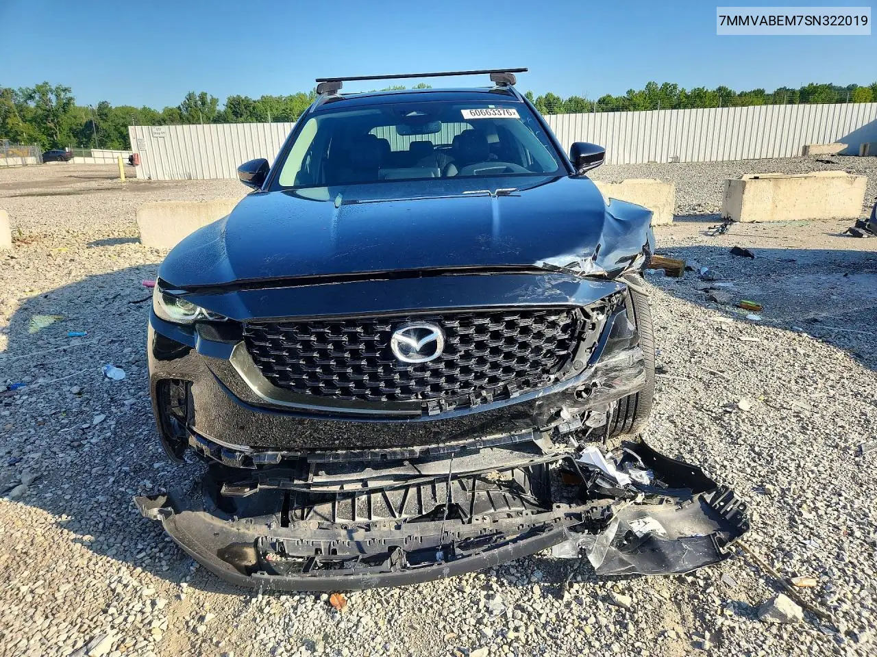 2025 Mazda Cx-50 Premium Plus VIN: 7MMVABEM7SN322019 Lot: 60663376