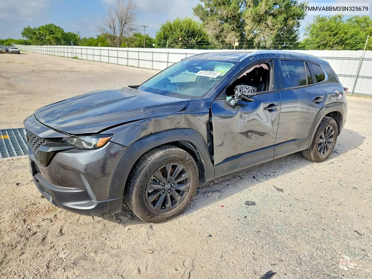 2025 Mazda Cx-50 Preferred VIN: 7MMVABBM3SN325679 Lot: 61723916