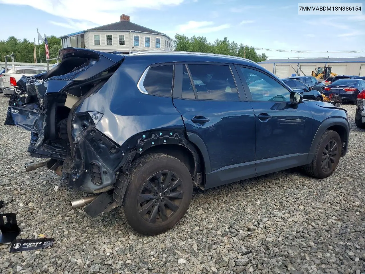 2025 Mazda Cx-50 Premium VIN: 7MMVABDM1SN386154 Lot: 61848236