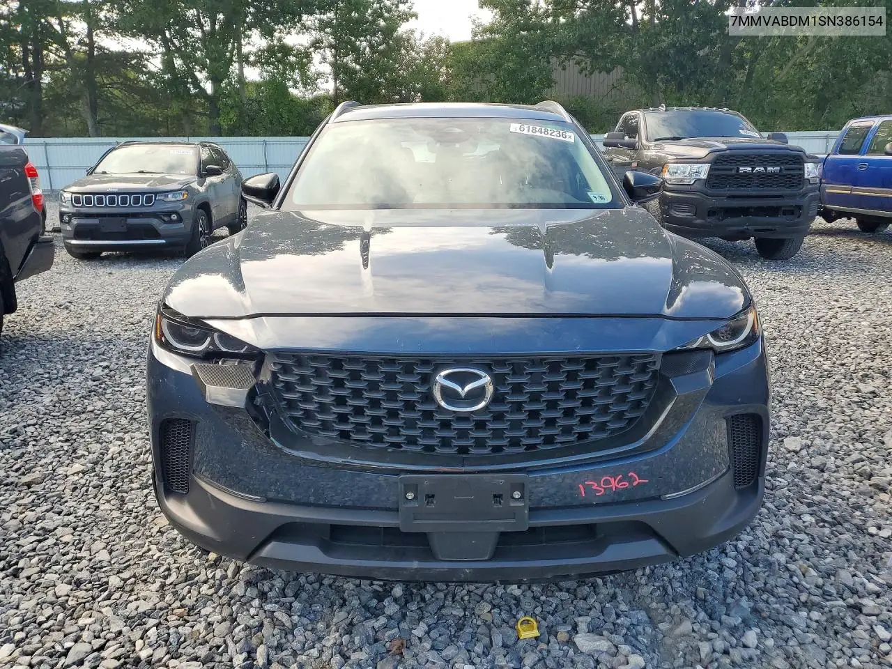 2025 Mazda Cx-50 Premium VIN: 7MMVABDM1SN386154 Lot: 61848236