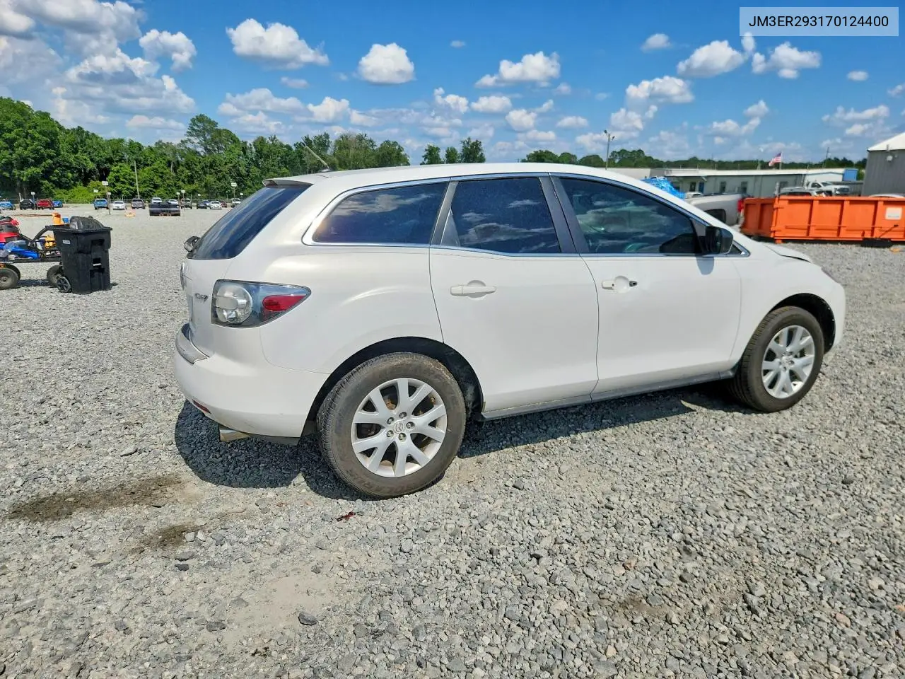 2007 Mazda Cx-7 VIN: JM3ER293170124400 Lot: 57213076