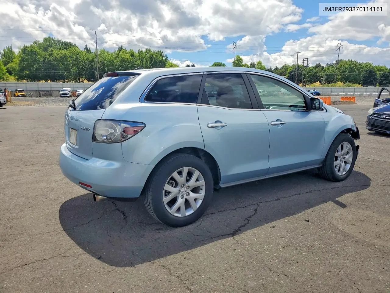 2007 Mazda Cx-7 VIN: JM3ER293370114161 Lot: 59126246