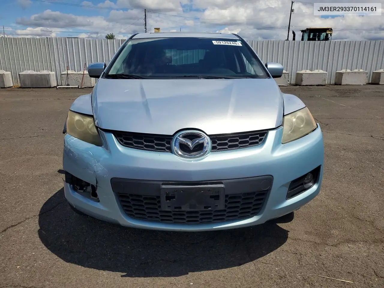 2007 Mazda Cx-7 VIN: JM3ER293370114161 Lot: 59126246