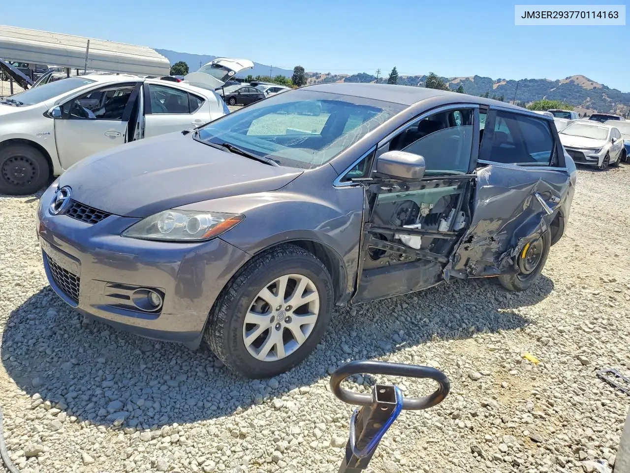 2007 Mazda Cx-7 VIN: JM3ER293770114163 Lot: 59913506