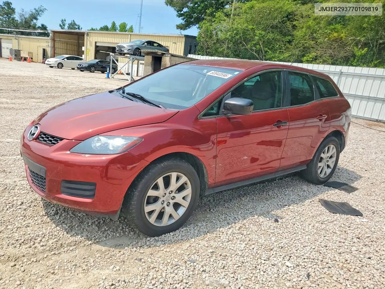 2007 Mazda Cx-7 VIN: JM3ER293770109819 Lot: 60940596