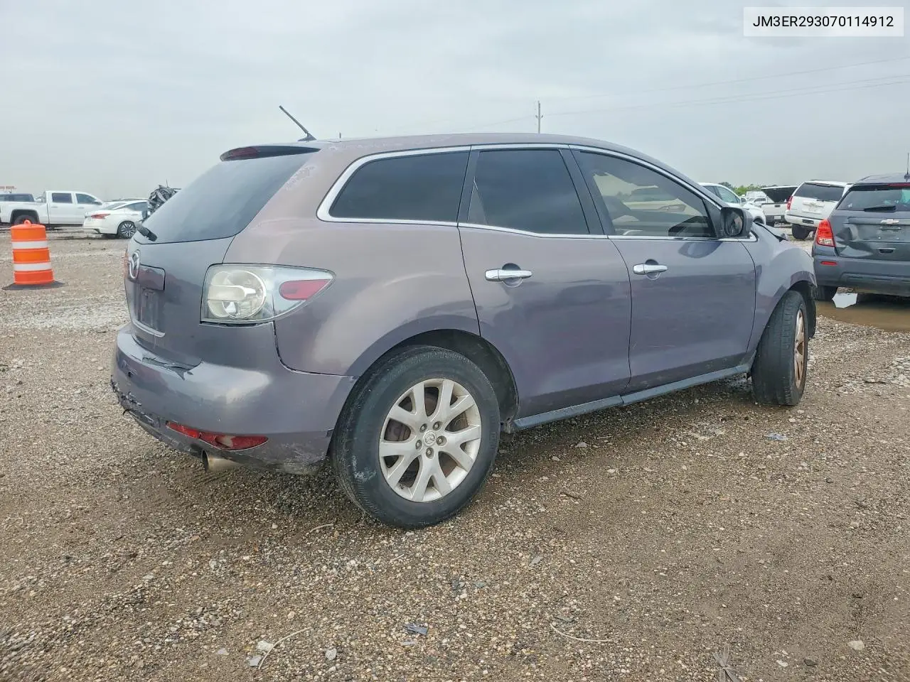 2007 Mazda Cx-7 VIN: JM3ER293070114912 Lot: 61172296