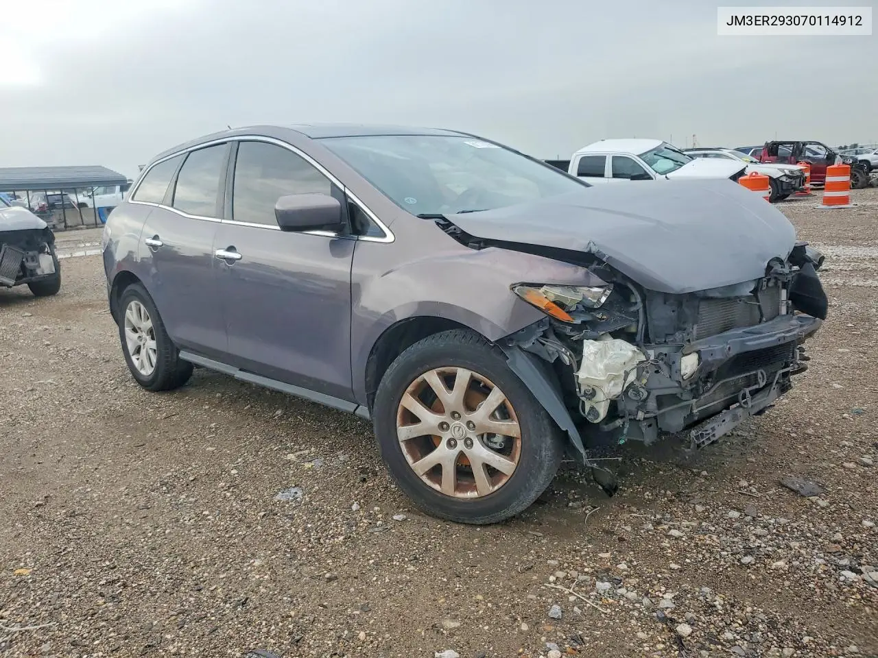 2007 Mazda Cx-7 VIN: JM3ER293070114912 Lot: 61172296