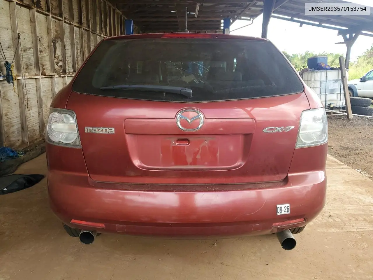 JM3ER293570153754 2007 Mazda Cx-7