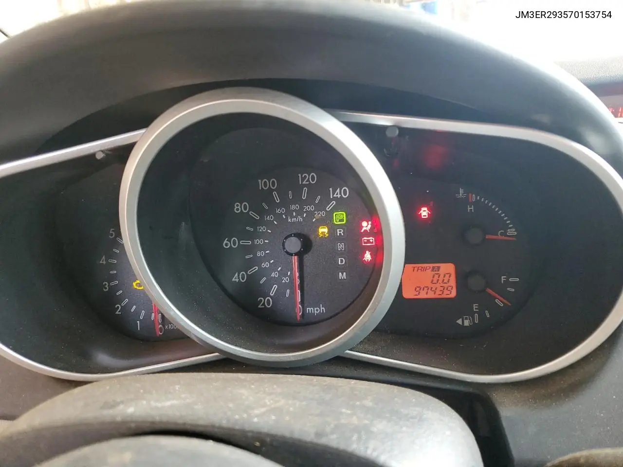 JM3ER293570153754 2007 Mazda Cx-7
