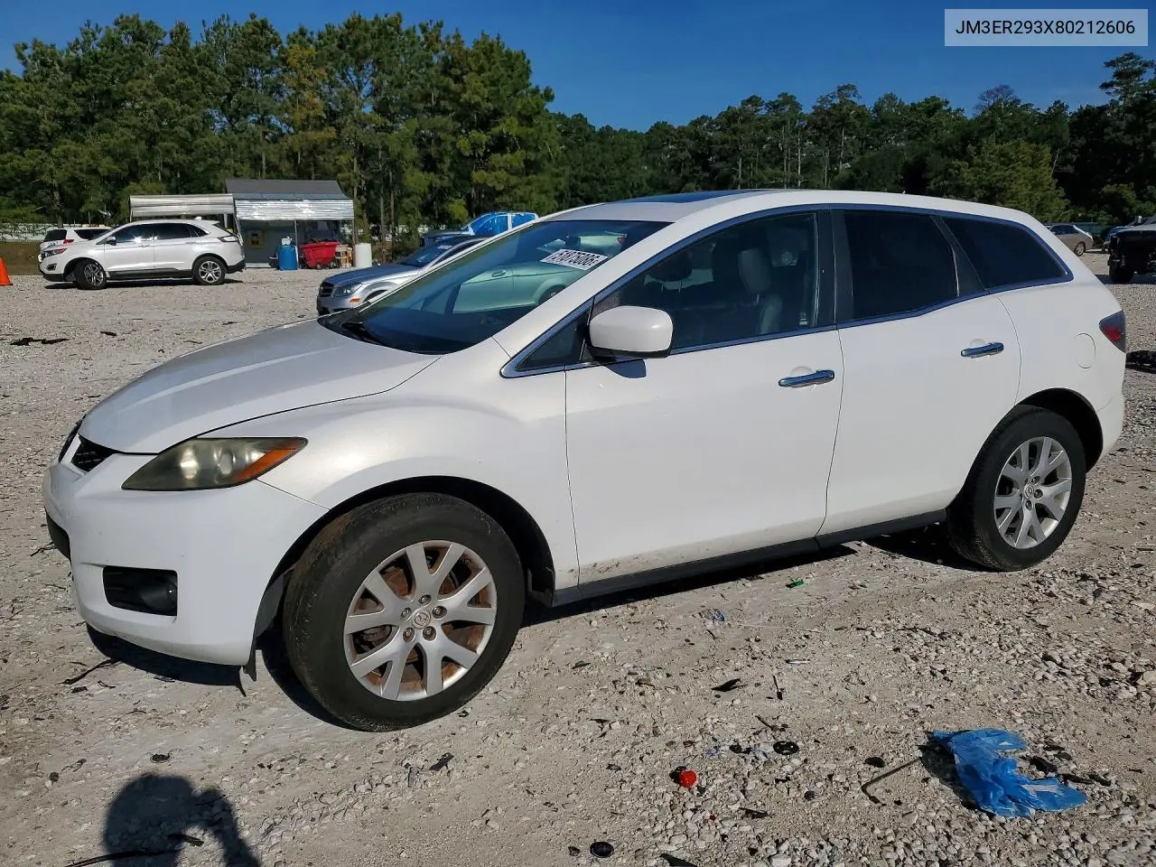 2008 Mazda Cx-7 VIN: JM3ER293X80212606 Lot: 51875086